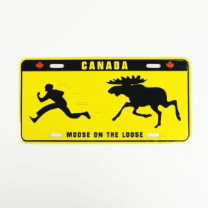 Canada Funny Plate, High Quality aluminium Souvenir License Plate ,car license plate