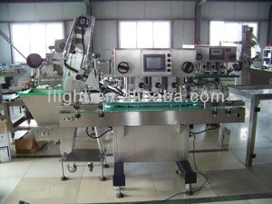 Capping machine with elevator