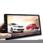 Car Rearview Mirror Desktop Monitor Stand 10.1 Inch Android Monitor