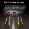 Car Tires Rubber Parking Curb Wheels Stoppers for Garage Floor Trucks Trailers Forklifts
