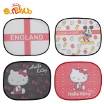 car windscreen sunshade cartoon car sunshades kids car accessory Heat transfer printing rear sunshade