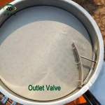 cashew nuts and cacao beans powder vibrating screen