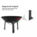 cast iron large wood-burning stove/round outdoors wood burner/wood burning stoves manufacturers