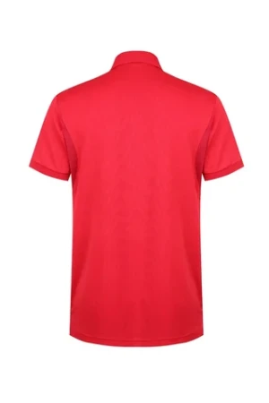 Casual soild color high quality polyester golf polo shirt men with custom logo