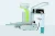 Import CE approved digital x-ray x ray equipment price urology medical products for hospital from China