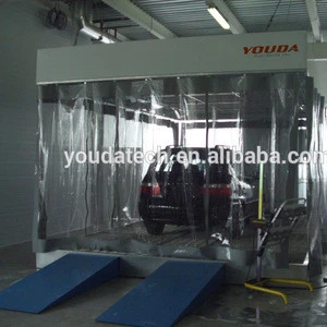 CE approved prep station spray booth with basement