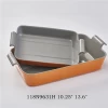 Ceramic Bakeware rectangle using for oven pizza plate cake plate high temperature resistance