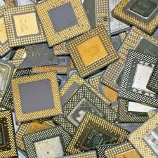 CERAMIC CPU PLASTIC PROCESSORS GOLD SCRAP