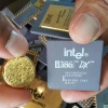 Ceramic CPU Processor for Gold Collectible Scrap in CPUs