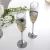 Import Champagne Flutes Crystal Champagne Glasses Electroplate Gray from China