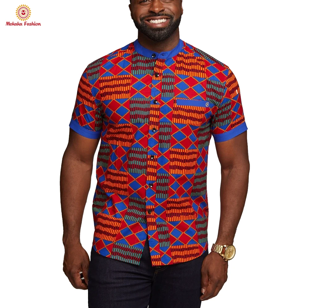 Cheap Factory africa clothing man Price mens african attire senetor embroidered men t-shirt authentic apparel in low