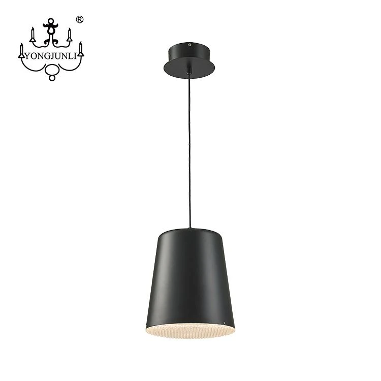 Cheap Price Coffee Shop 20w Black White E27 Suspended LED Rope Pendant Lights