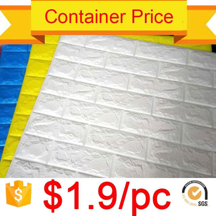 Cheap Price Wholesale Self-Adhesive Easy Installation PE Foam Wall Panel