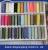 Import Cheap sewing thread, 39 colors 100% spun polyester sewing thread with 200m per corn from China
