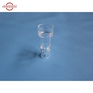 Chemistry laboratory equipment 16x38mm clear plastic sample cups