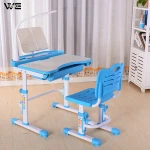 Children Desk and Chair Set with Drawer Storage Height Adjustable Kids Desk Chair Set for Bedroom Homework