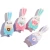 Import children gift Cartoon comb  colors mini hairbrush  kid  Cartoon rabbit  hair comb for girl from China