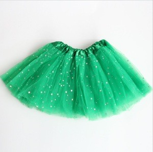 Childrens baby girl skirt star tutu girls print mini skirt + headband suitable for girls 3-10 years old  A466