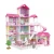 Import ChildrenS Play Furniture Plastic Model Villa House Toys Girl Princess House Set DIY Assembly Doll House from China