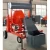 Import China 800L self-loading concrete mixer 4KW 3 phase electric motor cement mixer machine 4 wheels with water tank from China