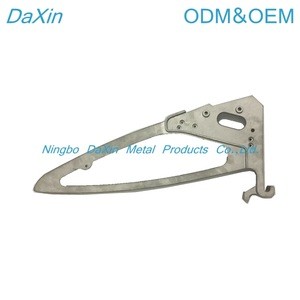 China casting parts supplier,aluminium alloy die casting train parts,Loggage support