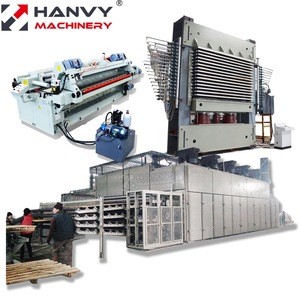 China Complete Veneer and Plywood Making Machinery