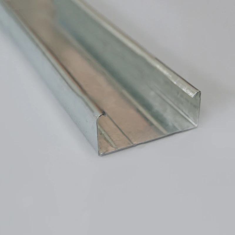 China manufacturer galvanized steel profiles unique design light steel keel profile