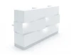 China New Product LED Light Decoration High End Reception Desk