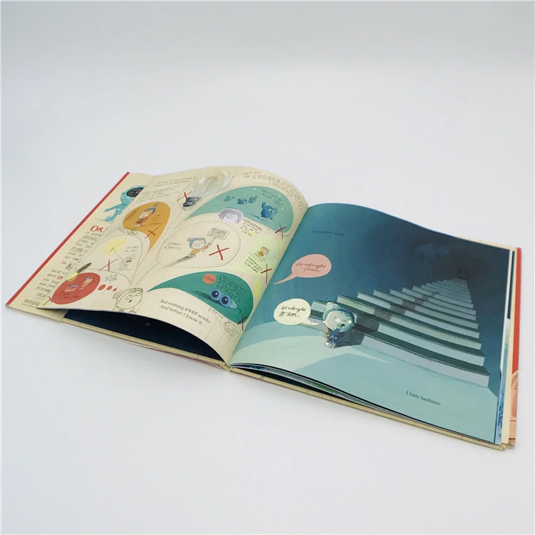 China offset customized hardcover cheap child comic book printing services