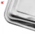 Import China supply big large size rectangle stainless steel food serving tray plate from China