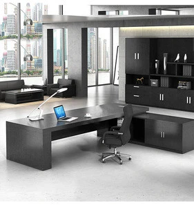 China supply Luxury ceo manager melamine wooden executive modern office desk for office furniture