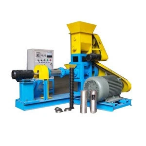 China wet type floating fish feed pellet machine animal poultry feed extruder popular in Africa