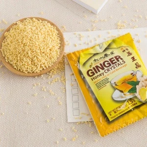 China wholesale quick dissolved honey instant ginger tea powder