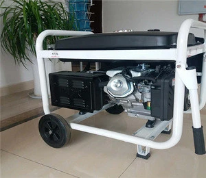 Chine export high quality 5 kw 5kva 100% copper wire silent single phase gasoline generator