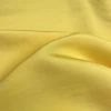 Chinese Factory Good Quality Custom Plain Yellow 30 Silk 70 Cotton Twill Blend Fabric for Women Clothes Lining Scarf Hijab