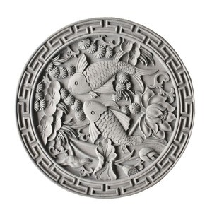 Chinese Style Handmade Carved Art Relief Wall Sculpture