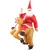 Import christmas decorations inflatable giant christmas ornaments inflatable Christmas inflatable costume from China
