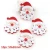 Import Christmas Party Decorations Felt Fabric Themed Dangling Christmas Party Supplies Decor Railing Hanging Christmas Decorations from China