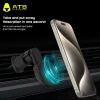 Clamping Car Phone Holder Magnetic Car Phone Holder Not Blocks Air Vent and Prevent Falling Mobile Stand Phone Holder