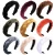Import CLARMER 20 Colors Fashion Wholesale Women Hair Accessories Korean New Design Hairband Custom Knot Twist Velvet Headband For Girl from China