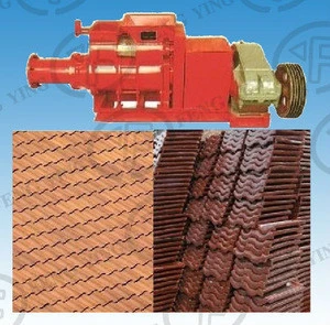 Clay roof tile making machines/ clay tiles machine machinery
