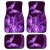 Import CMS-2012006-R customized household car supplies temperament sweet butterfly print car foot pad removable car mat set from China