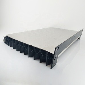 CNC Armoured Telescopic  steel  bellows cover  guard way cover