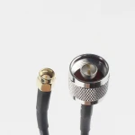coaxial cable N male to sma male Connector RG58 black lower loss cable