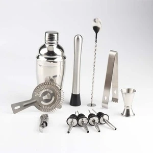 cocktail shaker set for bar accessories