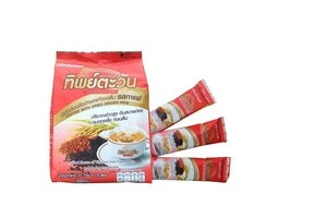 Coffee with Sangyod Dried Brown Rice, Instant Healthy Cereal Beverage powder in sachet, 300 grams per big bag