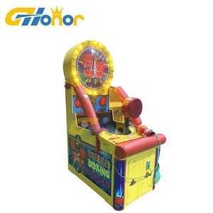 Coin Operated Electronic Boxing Game Arcade Punch Game Machine For Sale