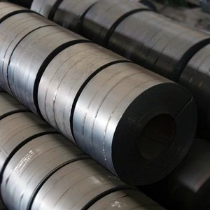 Cold rolled black steel plate coil strip sheet ss400 q235 q345 steel strip for packing