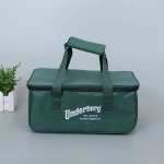 Collapsible Insulated Custom Logo Aluminium Foil Cooler Bag for Frozen Food
