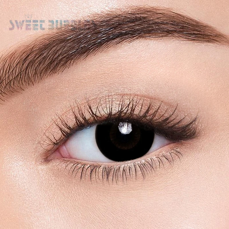 color Yearly Wholesale Colored Contact Lens Color Natural Cheap Contact Lens Big Eye Contact Lenses Black